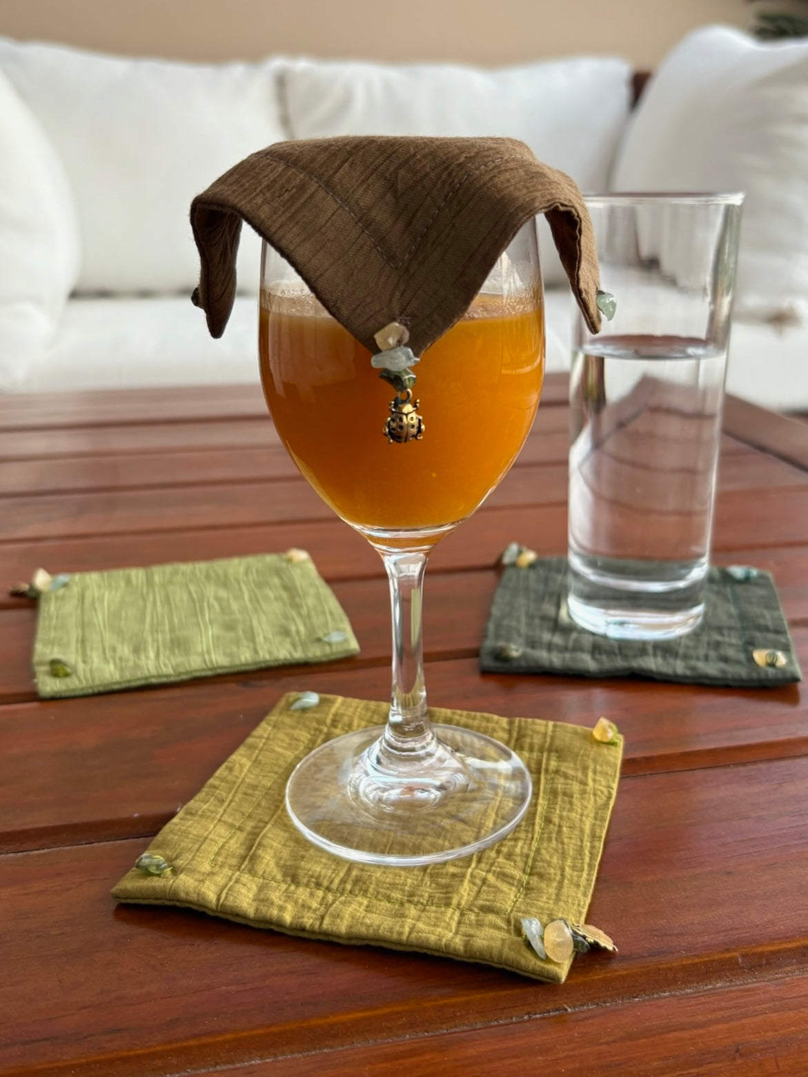 Sunset Sips Coaster Set